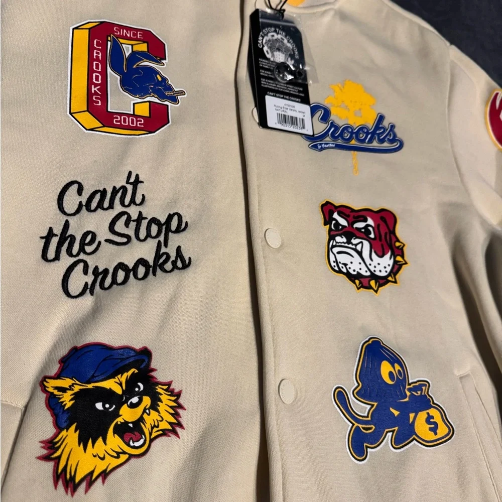 Crooks and castles varsity jacket - Picture 2 of 6